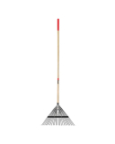 LG1-NAA490 GARANT NAA490 Lawn Rake, 24 Tines, Hardwood Handle, Steel Bl