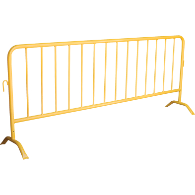LG1-SEE396 SEE396 Portable Barrier, Interlocking, 102" L x 40" H, Yello