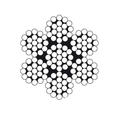 MH1-316719G 82044 316719G BEN-MOR GALVANIZED 3/16" CABLE 7X19