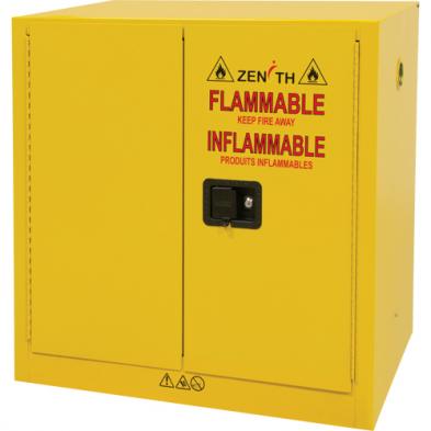 MHB-SDN644 ZENITH FLAMMABLE STORAGE CABINET,22 GAL,2 DOOR,35 X 35 X 22