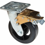 MHC-ML851 KLETON ML851 MOLD-ON RUBBER CASTER,6",SWIVEL W/BRAKE