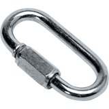 MHD-QLZ516 QLZ-516 QUICK LINK ZINC PLATED RATED 5/16"