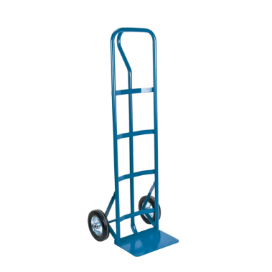 MHF-MN103 All-Welded Hand Truck, P-Handle Handle, Steel, 51"600 lbs