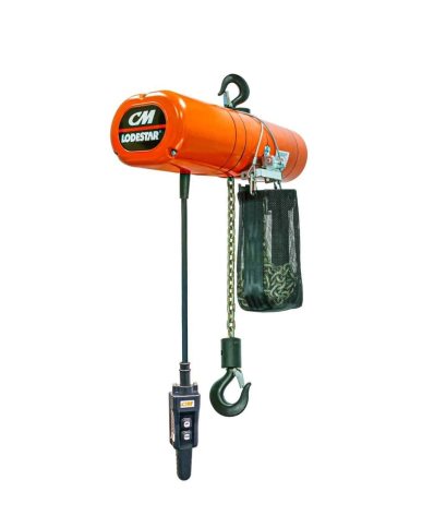 MHG-0400STOCKLS1TON 0400STOCKLS1TON  LODESTAR 1 TON ELECTRIC CHAIN HOIST,