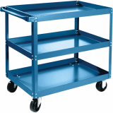 MHI-MB486 KELTON MB486 Shelf Carts , 3 Tiers, 24" W x 36" H x 36" D,