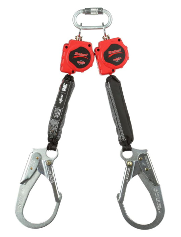 MHM-3100415 3100415 PROTECTA&reg; Rebel&trade; Twin-Leg  Retracting Lifeline