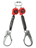 MHM-3100415 3100415 PROTECTA&reg; Rebel&trade; Twin-Leg  Retracting Lifeline