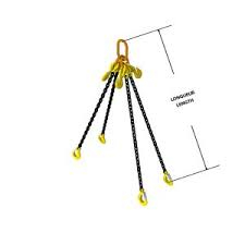 MHM-G80QO9/32X5 G80 QO 9/32" X5' CHAIN SLING