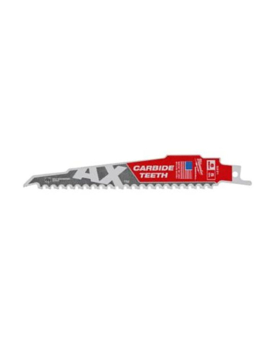 MIA-48005221 MILWAUKEE"THE AX" CT SAWZALL BLADE,6",5T (1/PK) #48-00-5221