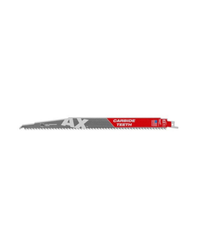 MIA-48005227 MILWAUKEE"THE AX" CT SAWZALL BLADE,12",5T (1/PK) #48-00-5227