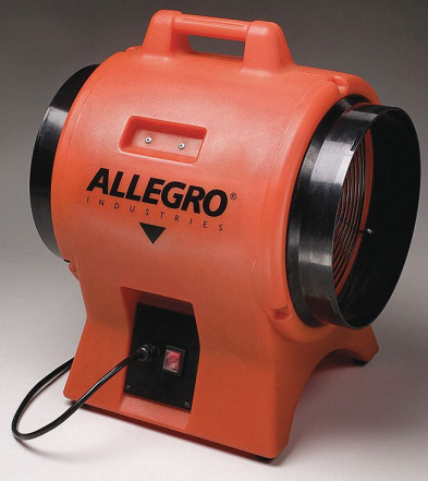 MPT-ALL953912 ALLEGRO 9539-12  12" INDUSTRIAL PLASTIC BLOWER