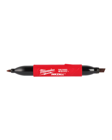 OF1-48223115 MILWAUKEE INKZALL DOUBLE SIDED BLACK JOBSITE MARKER