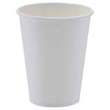 OF1-6054 6054 Compostable Paper Cups, 12 Oz, White (1000/cs)