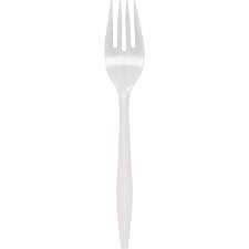 OF1-FSSCUT1TZW FSSCUT1-TZW FORK MEDIUM POLYPROPYLENE WHITE 1000/CS