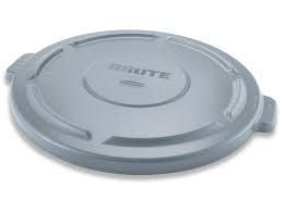 OF1-H1048GR H-1048GR, Rubbermaid&reg; Brute&reg; Trash Can Flat Lid - 32 Gallon,