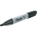 OF1-OTJ969 SCN OTJ969 SHARPIE PERMANENT MARKER, BLACK, CHISEL TIP
