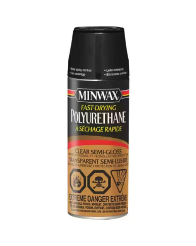 PA1-33055 MINWAX POLYURETHANE AEROSOL SEMI-GLOSS 326G
