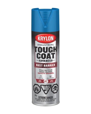 PA1-400249008 KRYLON TOUGH COAT ADVANCED,GLOSS SAFETY BLUE,567G