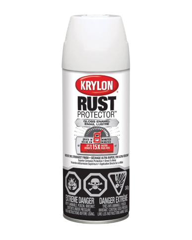 PA1-469034008 KRYLON RUST PROTECTOR FLAT WHITE,454G