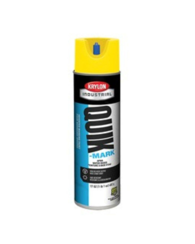 PA1-A03921004 KRYLON  QUIK-MARK,WATER BASED,INVERTED,APWA HI-VIS YELLOW