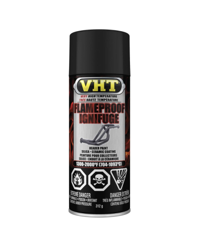 PA1-CSP102000 VHT  FLAMEPROOF COATING,VERY HIGH TEMP,FLA T BLACK,454G