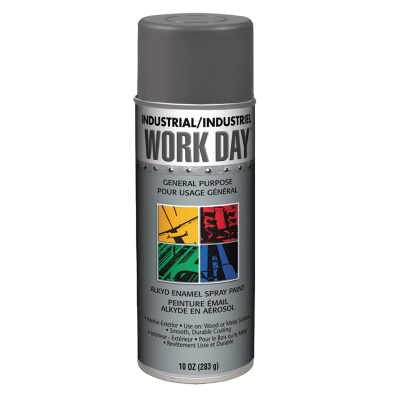 PA1-PAINTADG WORKDAY #A04420000 SPRAY PAINT DARK GREY 10OZ