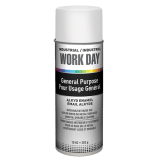 PA1-PAINTAGW WORKDAY #A04401007 SPRAY ENAMEL PAINT GLOSS WHITE 10OZ