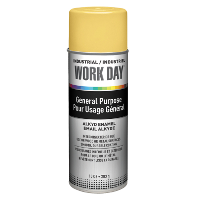 PA1-PAINTYELLOW WORKDAY #A04406007 SPRAY PAINT GLOSS YELLOW 10OZ