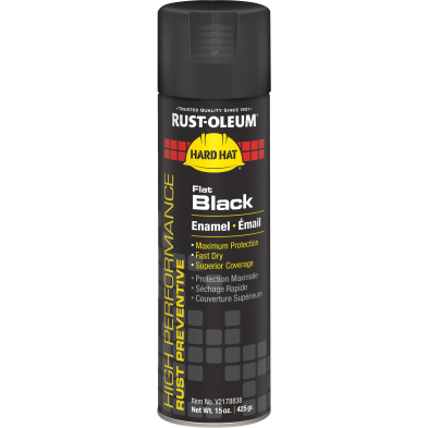 PA1-V2178838 RUSTOLEUM V2178838 SPRAY PAINT FLAT BLACK