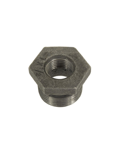 PB1-G0816M200125 2" X 1-1/4" BLK HEX REDUCING BUSHING (08-02690) (08-08647)