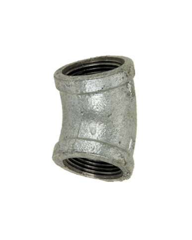 PB1-G0848G200200 2",45 DEG GALVANIZED THREADED ELBOW (08-12104)