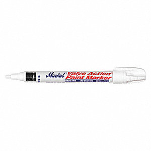 PER-MPAINTWHT MARKAL 096820 WHITE PAINT MARKER  VALVE ACTION 96820