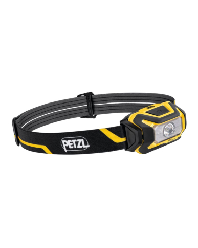 PL1-E069AB00 PETZL E069AB00 ARIA 1 WATERPROOF HEADLAMP 350 LUMEN BLK/YLW