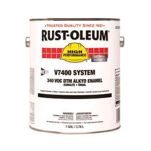 PNT-RU245403 V7400 SYSTEM DTM ALKYD ENAMAL,HIGH GLOSS BLACK,1 GAL