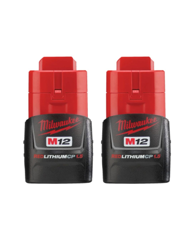 PT1-48112411 M12&trade; REDLITHIUM&trade; COMPACT BATTERY TWO PACK