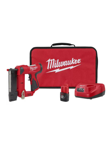 PTC-254021 MILWAUKEE M12 PIN NAILER 23GA (KIT)