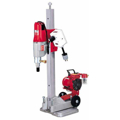 PTC-411522 MILWAUKEE 4115-22 VAC-U-RIG W/SMALL BASE CORE DRILL
