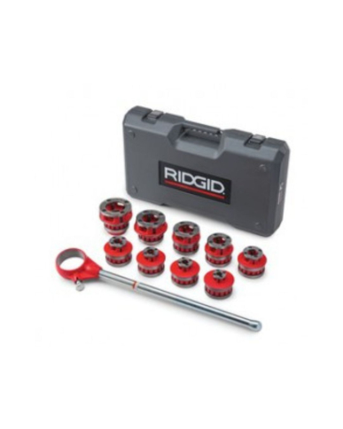 PTG-36505 RIDGID EXPOSED RATCHET THREADER SET #12-R 1/8 TO 2 INCH
