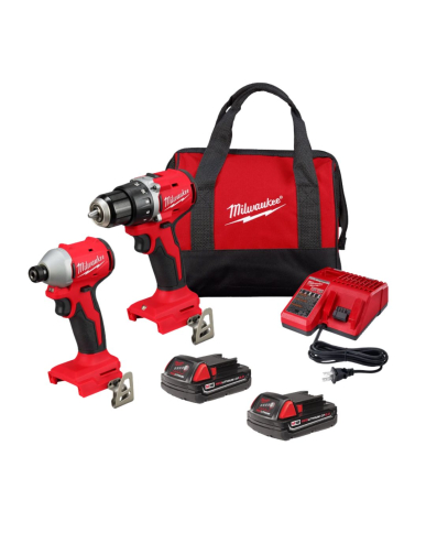 PTH-369222CT MILWAUKEE M18 CPBL 2 PCE COMBO KIT