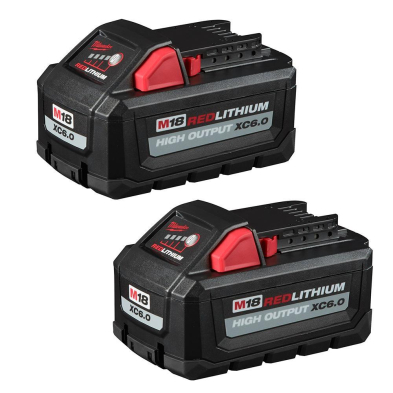 PTH-48111862 48-11-1862 M18 HIGH OUTPUT XC6.0 BATTERY 2PK