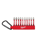PTH-48324092 MILWAUKEE CARABINER SHOCKWAVE PH/SQ DRIVER SET