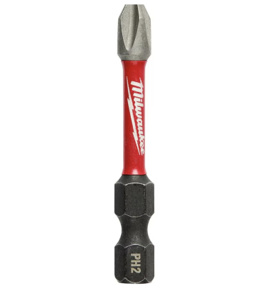 PTH-48324461 MILWAUEE "SHOCKWAVE" IMPACT PHILLIPS BIT 2"
