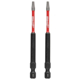 PTH-48324670 MILWAUKEE SHOCKWAVE #1SQ X 3-1/2" POWER BIT (2/PK)
