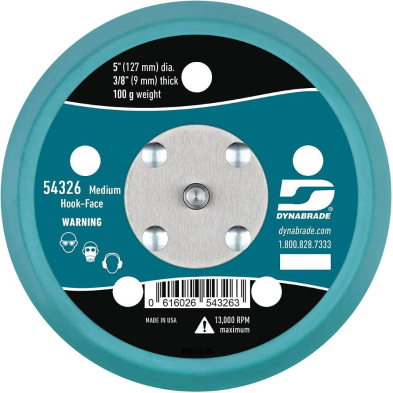 PTH-56326 DYNABRADE HOOK-FACE SANDING PAD (FOR MODEL 58516)