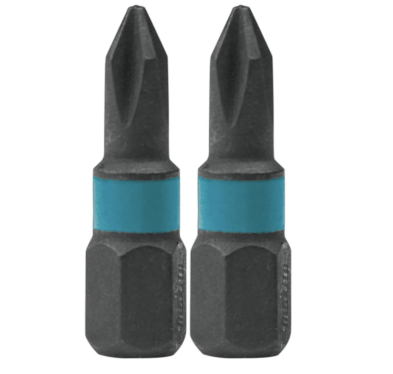 PTH-A96693 MAKITA IMPACTX #1SQ DR X 2" DRIVER BIT (PK/2)
