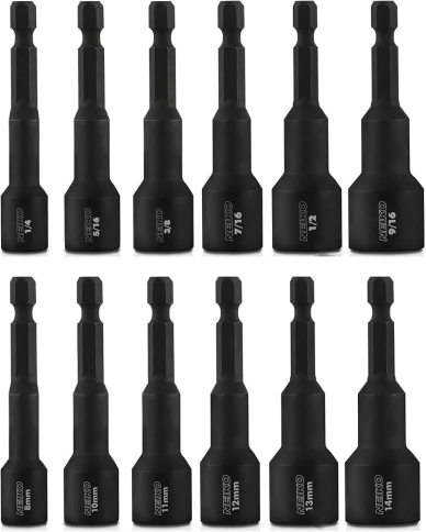 PTH-B00B1YN6RS B00B1YN6RS NEIKO 10250A MAGNETIC NUT SETTER 12PC