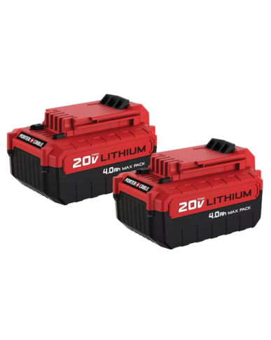 PTH-PORPCC685LP PORTER-CABLE PORPCC685LP 20-V 4AH LI-ION 2PK BATTERY
