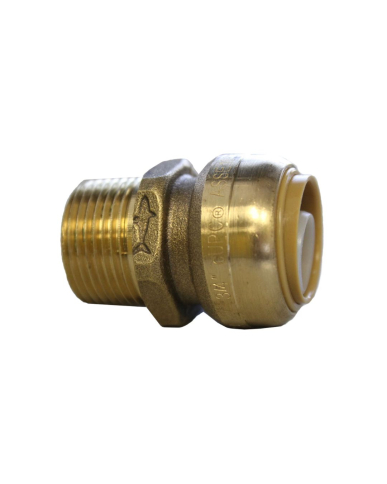 PU1-06318382 Waterline 063-1838-2  Male Pipe Thread Adapter, 1/2 x 3/4-in