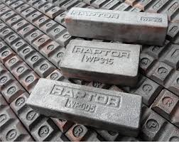 RAP-WP317 WP317 WEAR BLOCK 4.0" X 8.0" X 3.5" RAPTOR M03302