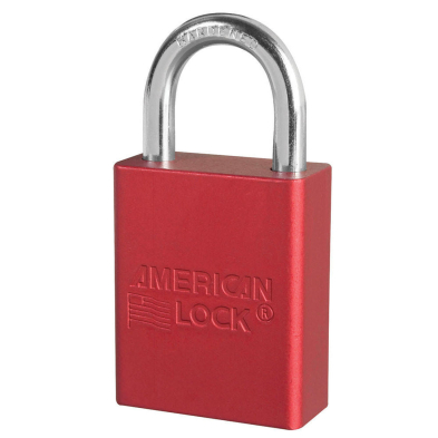 SA1-A1106REDKA AMERICAN LOCK A1106 KEYED ALIKE 1-1/2 SHACKLE